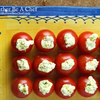 super delicious blt tomato bites recipe
