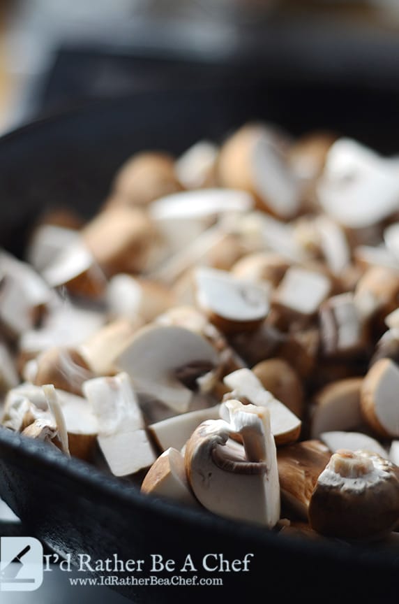 simple sauteed mushrooms