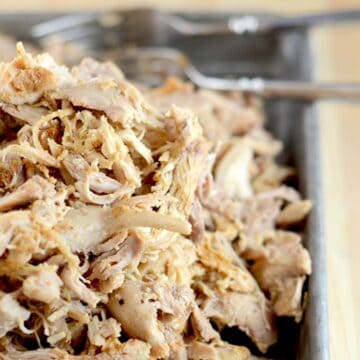 Easy Shredded Chicken Recipe 🍗 - I'd Rather Be A Chef