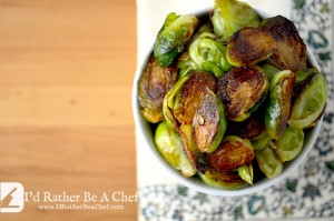 Balsamic honey roasted brussels sprouts have no right tasting just this good. Good for you too: gluten free, paleo, primal, vegetarian and low carb!