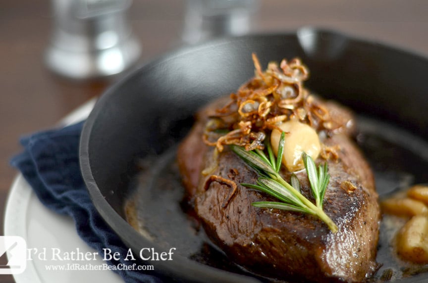 pan seared steak recipe uncut
