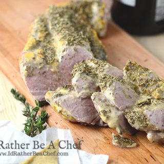 A perfectly easy baked pork tenderloin recipe with only 3 ingredients! Can't get easier than this!