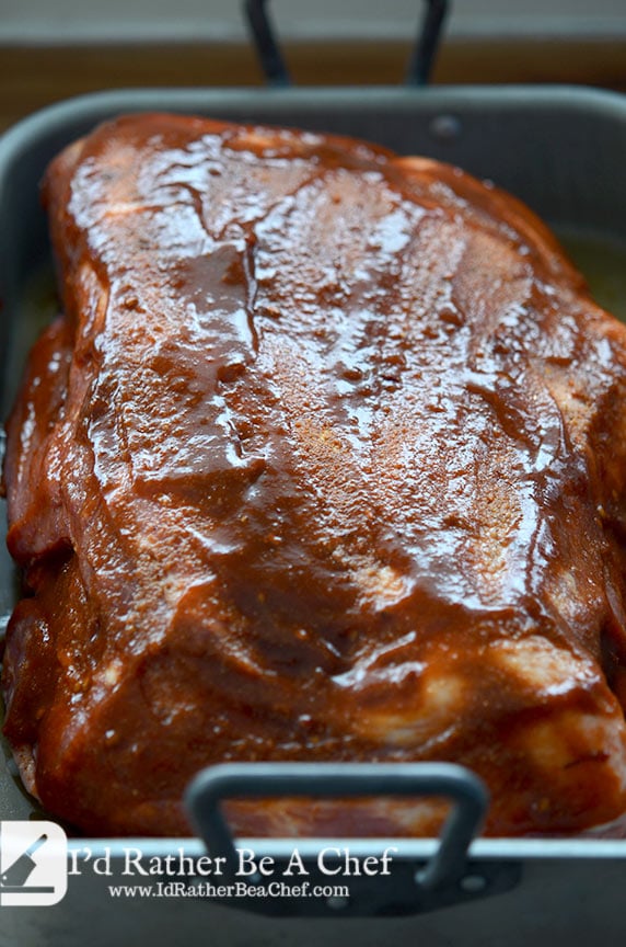 This easy pulled pork recipe is packed full of flavors, including adobo!