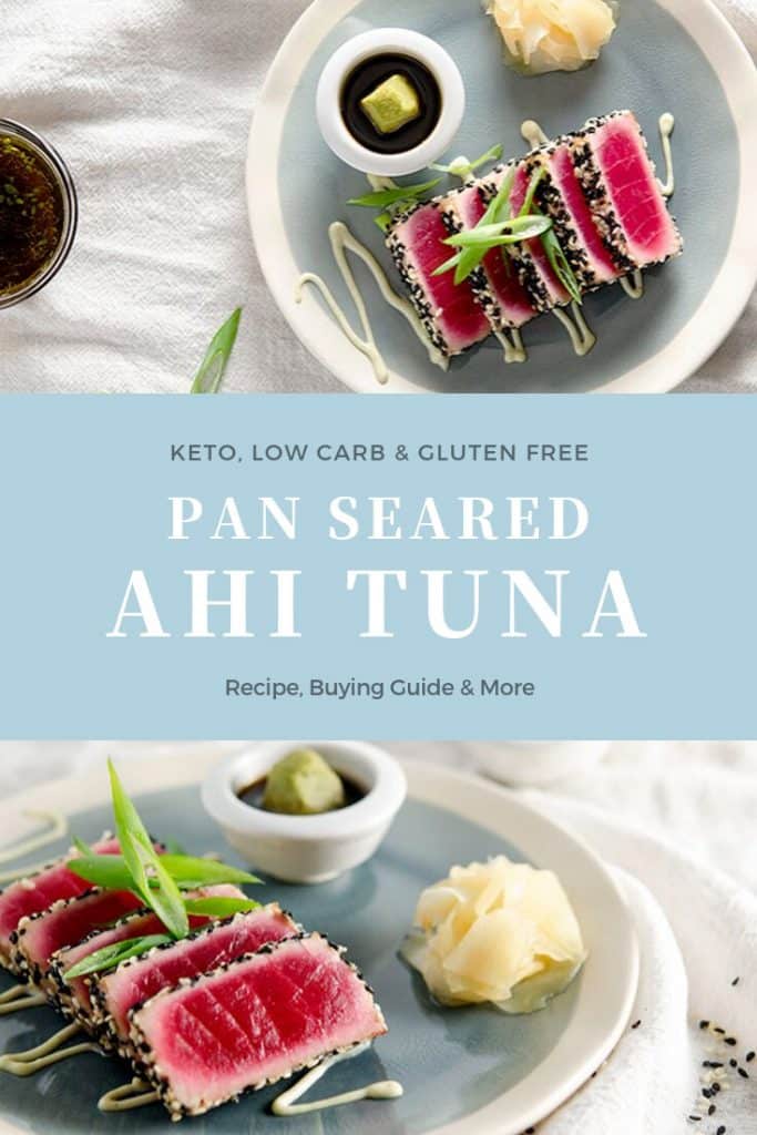 Seared Ahi Tuna Recipe (Low Carb and Keto) I'd Rather Be A Chef