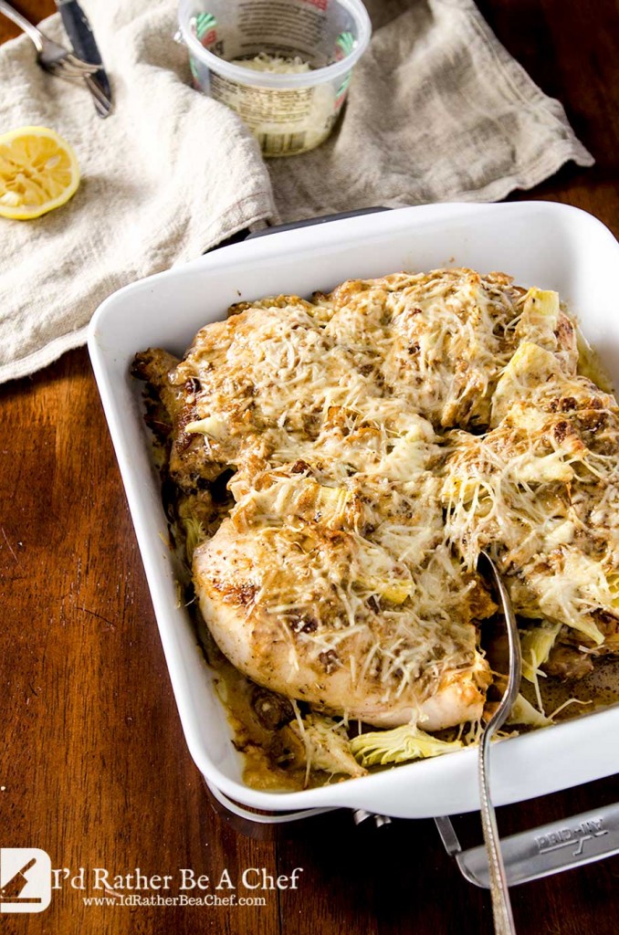 An easy lemon artichoke chicken recipe that your whole family will love.