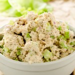 Yummy low carb tuna salad that is ready for the table in under 10 minutes.