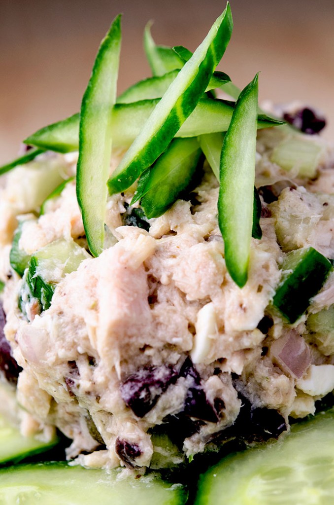 Adding cucumber to this tuna salad recipe makes it taste just so fresh. It's absolutely delicious!
