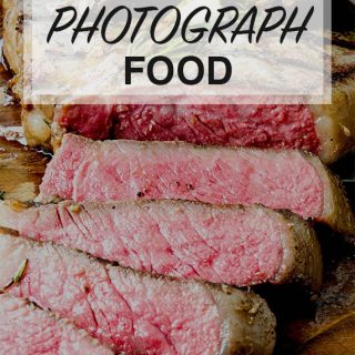 Photographing food is a skill that needs to be learned and experienced.