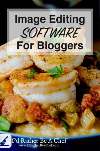 A look at pixlr, photoshop and lightroom for food bloggers