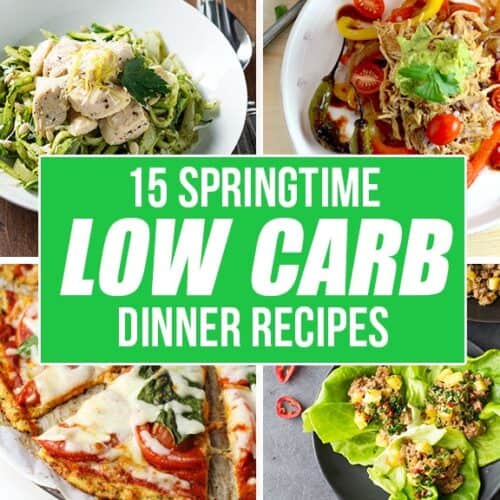 Springtime Low Carb Dinner Recipes I'd Rather Be A Chef