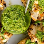 Making this delicious basil pesto recipe is easy and takes almost no time to prepare. Get great depth of flavor with just a few unexpected ingredients!