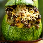 Stuffed zucchini is the perfect dish for breakfast, lunch or brunch! It is filled with flavors like sausage, eggs, cheese and more. This is sure to be a breakfast favorite.