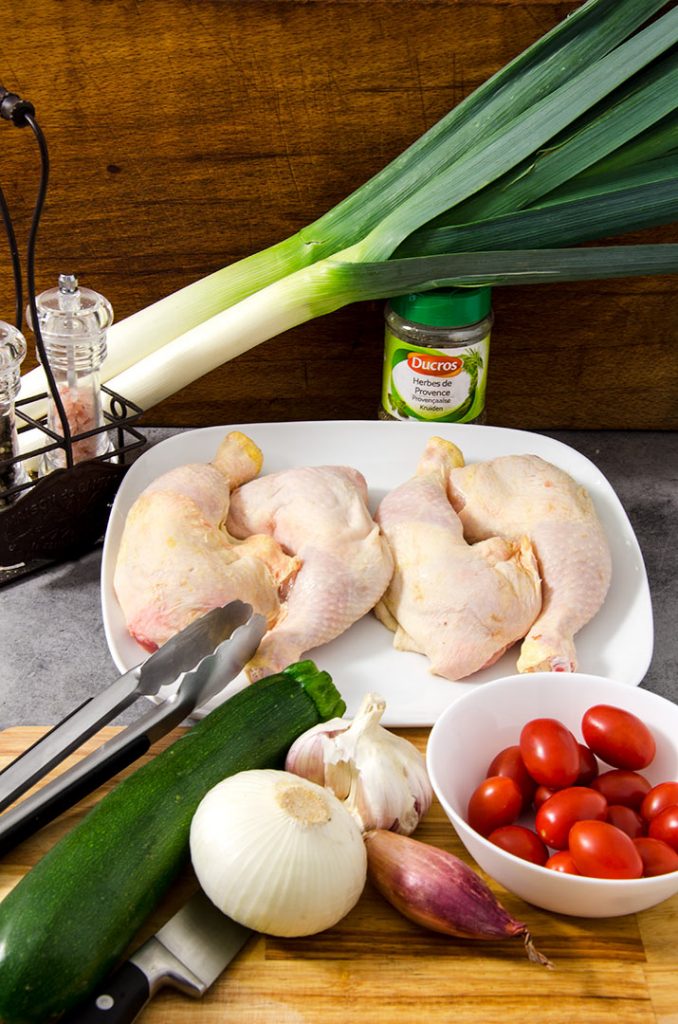 Start this baked chicken leg quarters recipe with some incredibly fresh ingredients to make sure your recipe turns out fantastic!