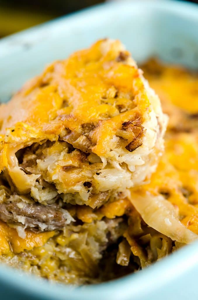 Low carb pulled pork casserole recipe that is gluten free too!
