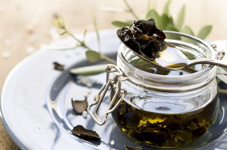 How to Make TRUFFLE OIL! The best recipe on the web for truffle oil.