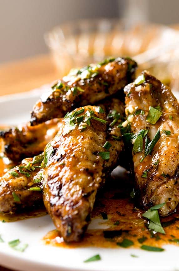 Lemon garlic chicken wings recipe!