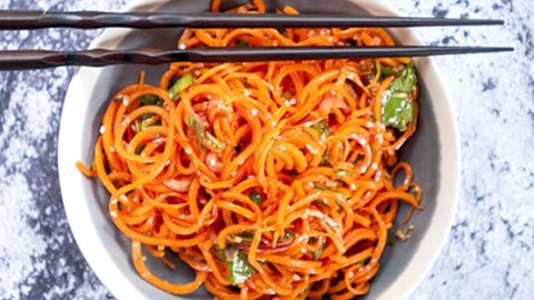spicy asian carrot salad recipe