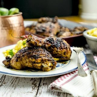 My chipotle chicken recipe ready for dinner