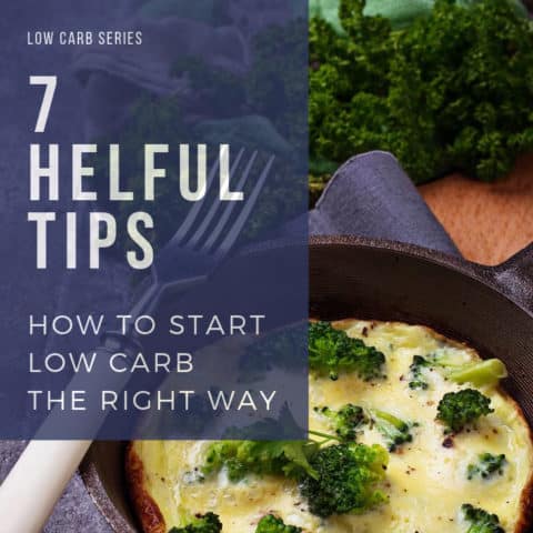 how to start a low carb diet