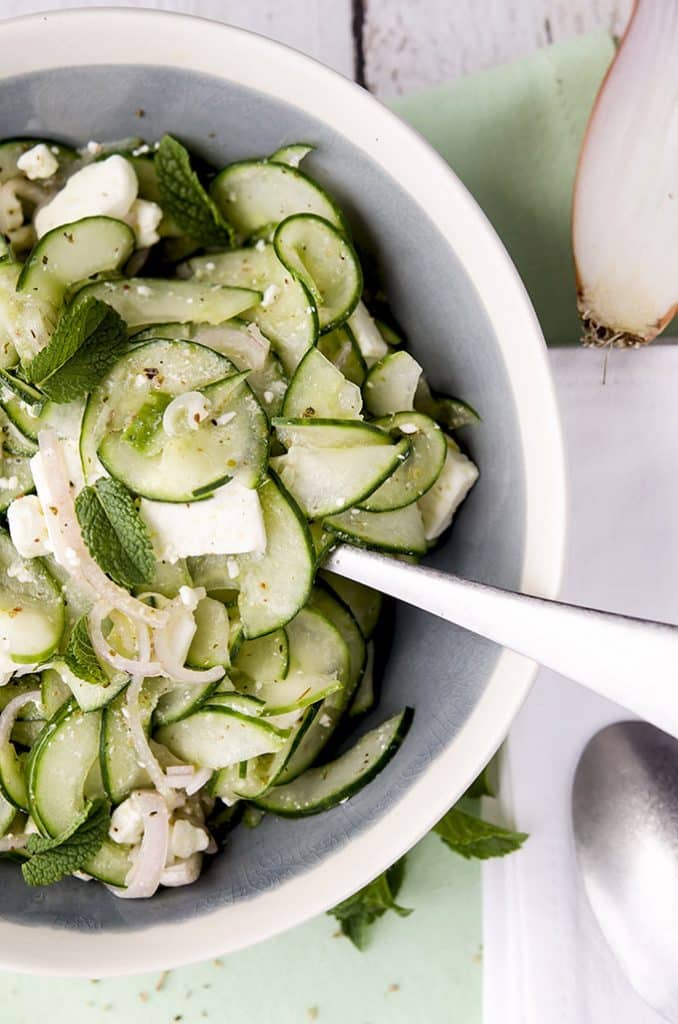Cucumber Feta Salad