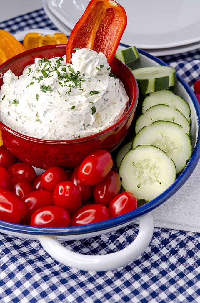 Easy Cream Cheese Dip (Keto, Low Carb) I'd Rather Be A Chef