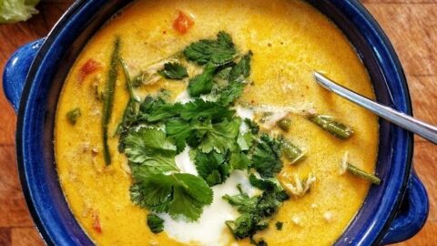 image for the recipe card for red thai curry soup