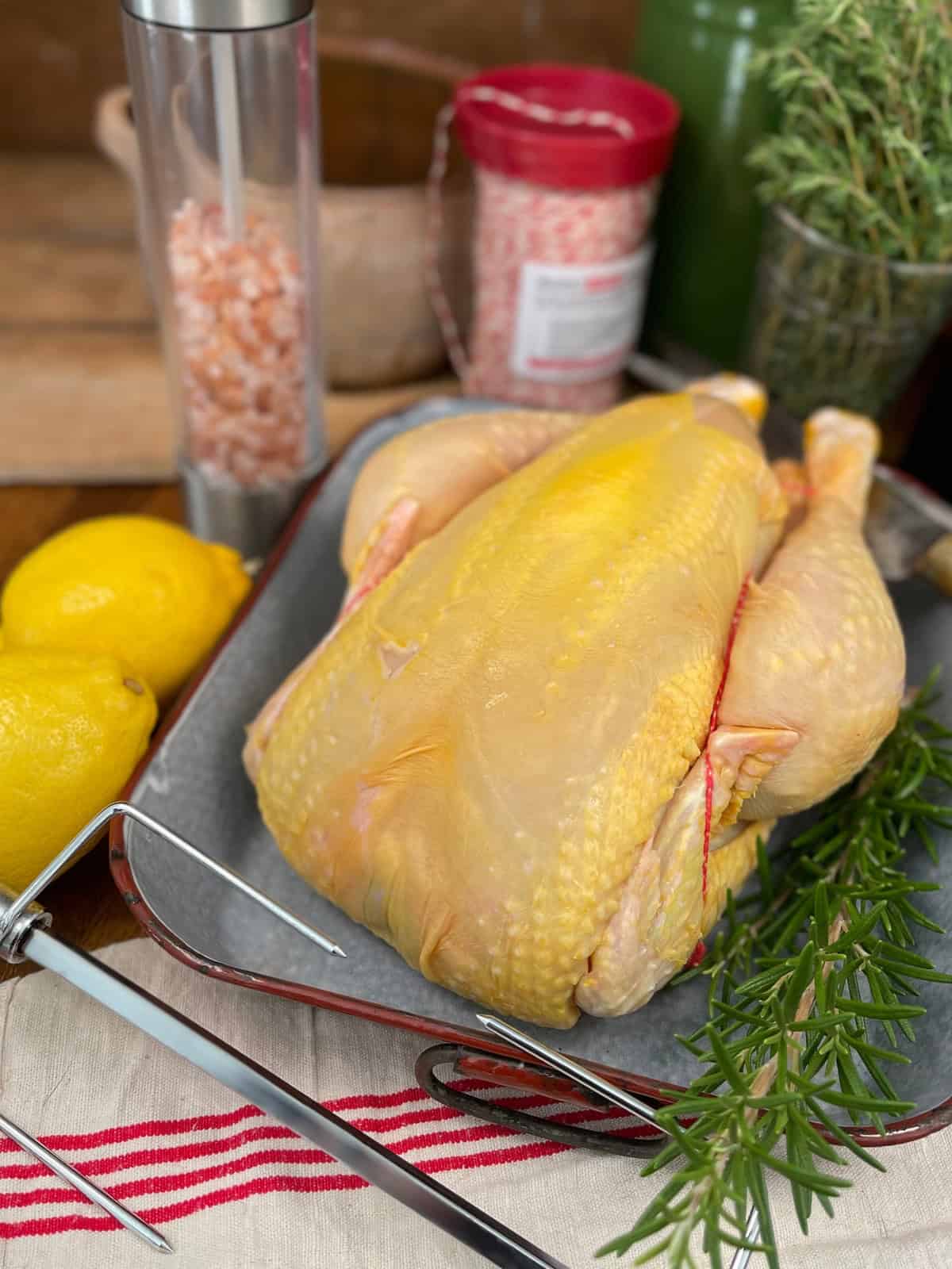 Crispy Golden Rotisserie Chicken Recipe I'd Rather Be A Chef