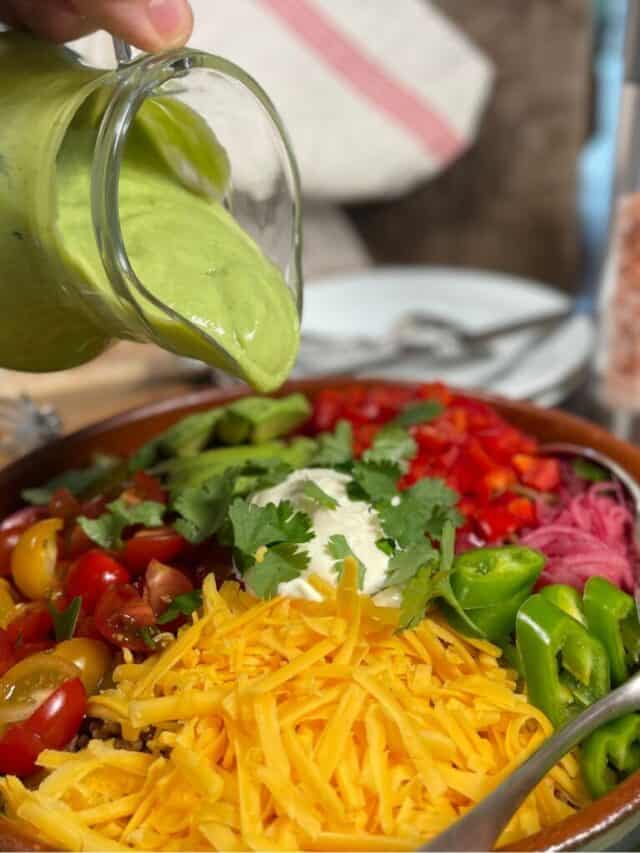 Fresh Keto Taco Salad: A Winner for Dinner!