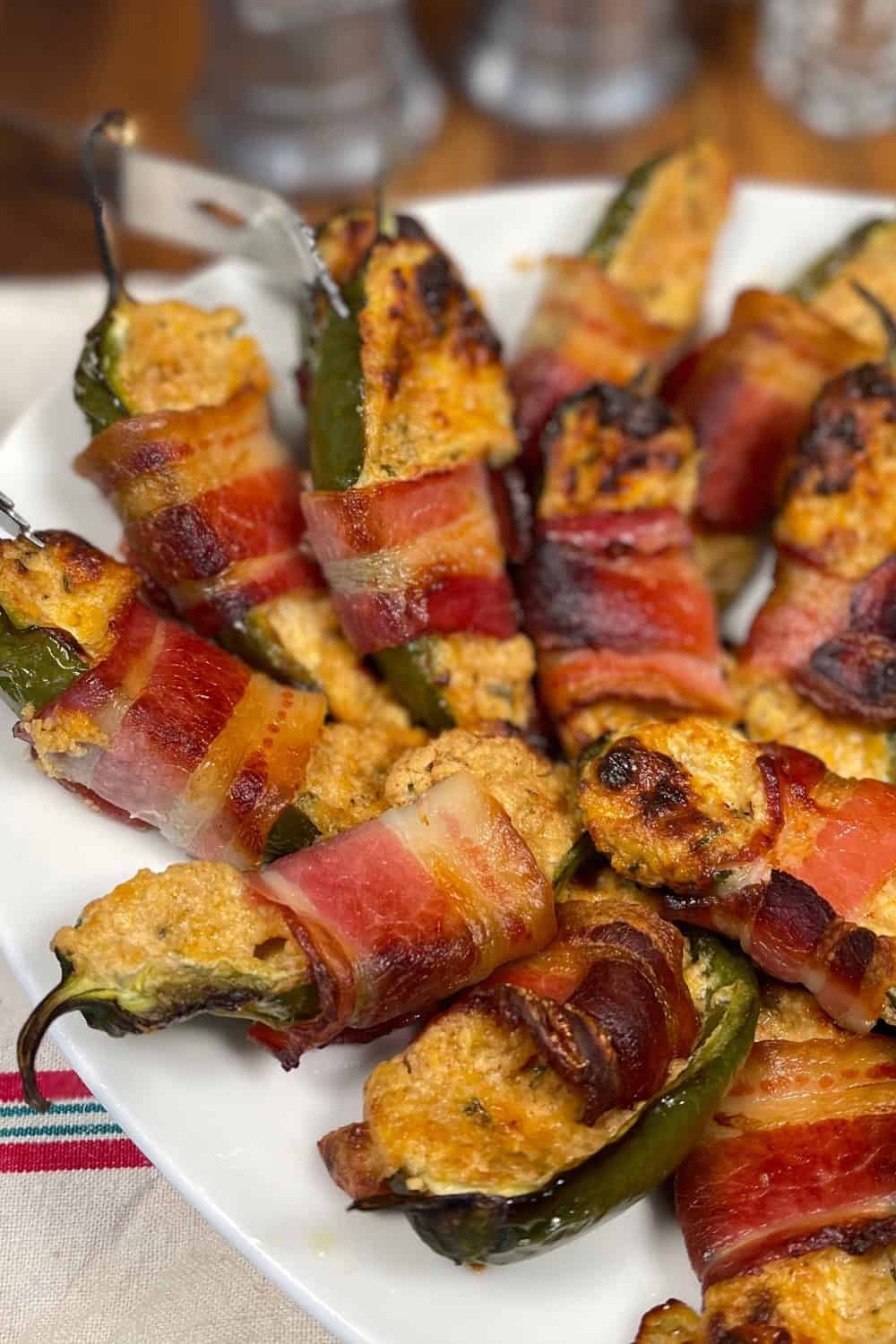 Keto Bacon Wrapped Jalapeño Poppers an amazing appetizer! I'd Rather Be A Chef