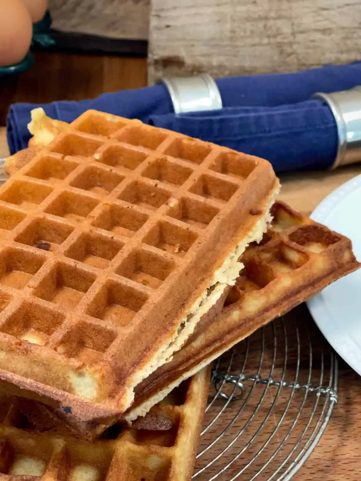 Best Keto Waffles Recipe π§ - I'd Rather Be A Chef