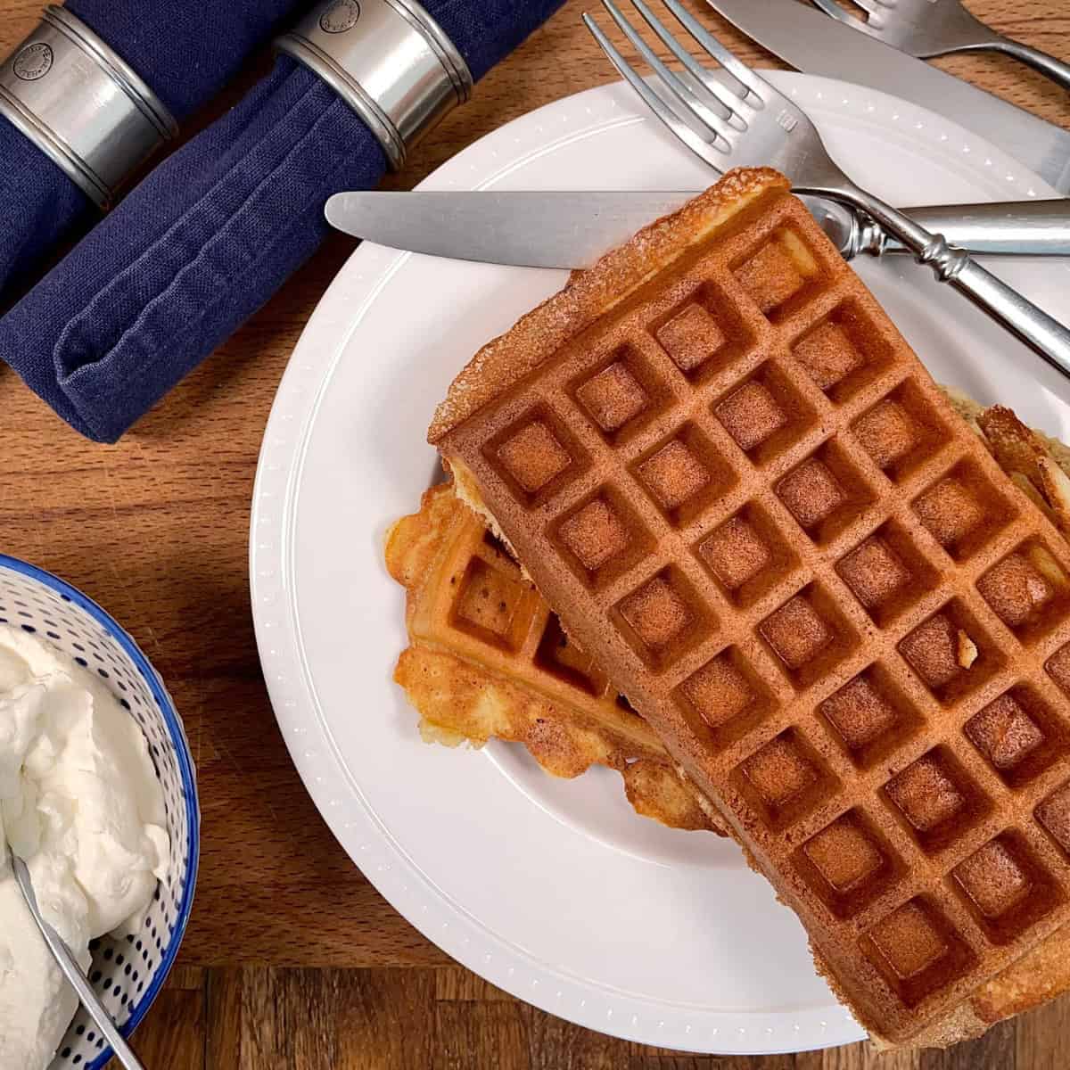 Best Keto Chaffles Waffle Recipe - Baking Outside the Box