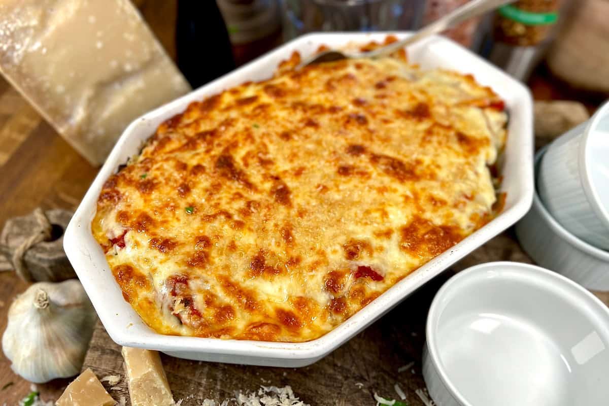 Simple Meatball Parm A Low Carb Dinner I'd Rather Be A Chef