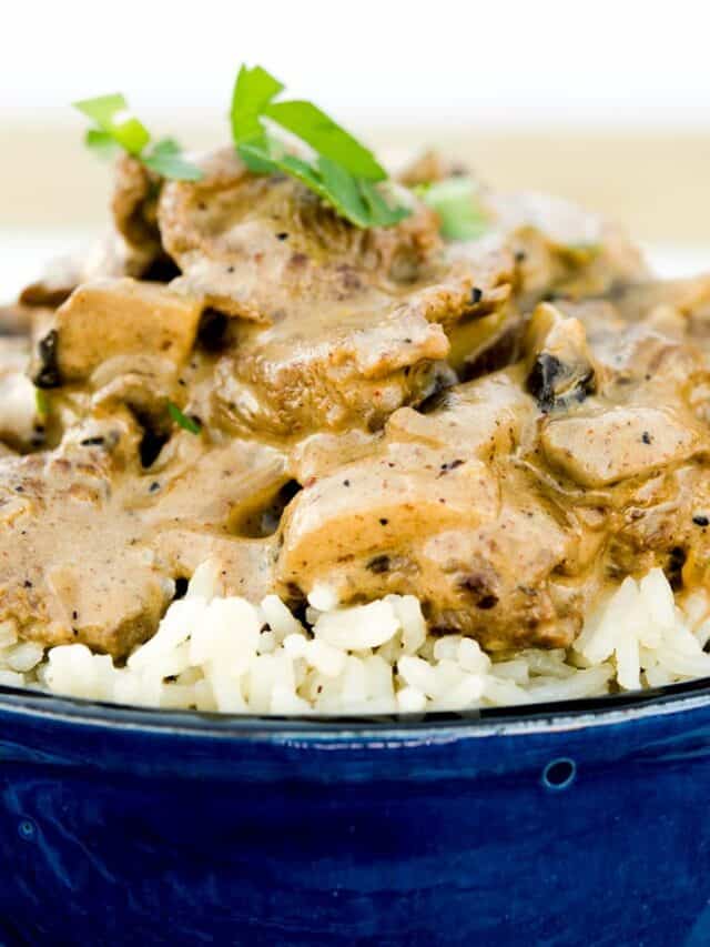 Easy Beef Stroganoff Recipe
