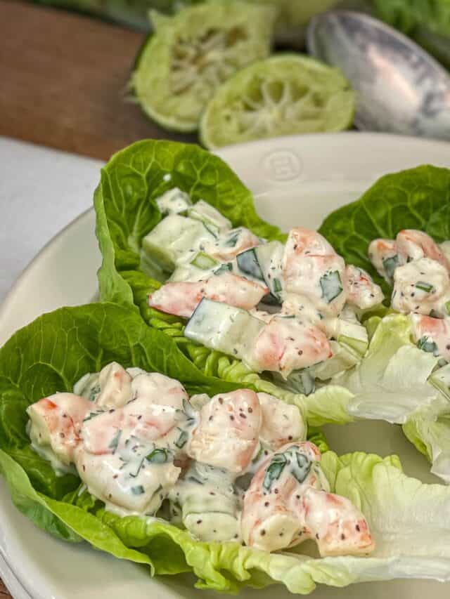 Keto Shrimp Salad Recipe ProteinPacked Goodness I'd Rather Be A Chef