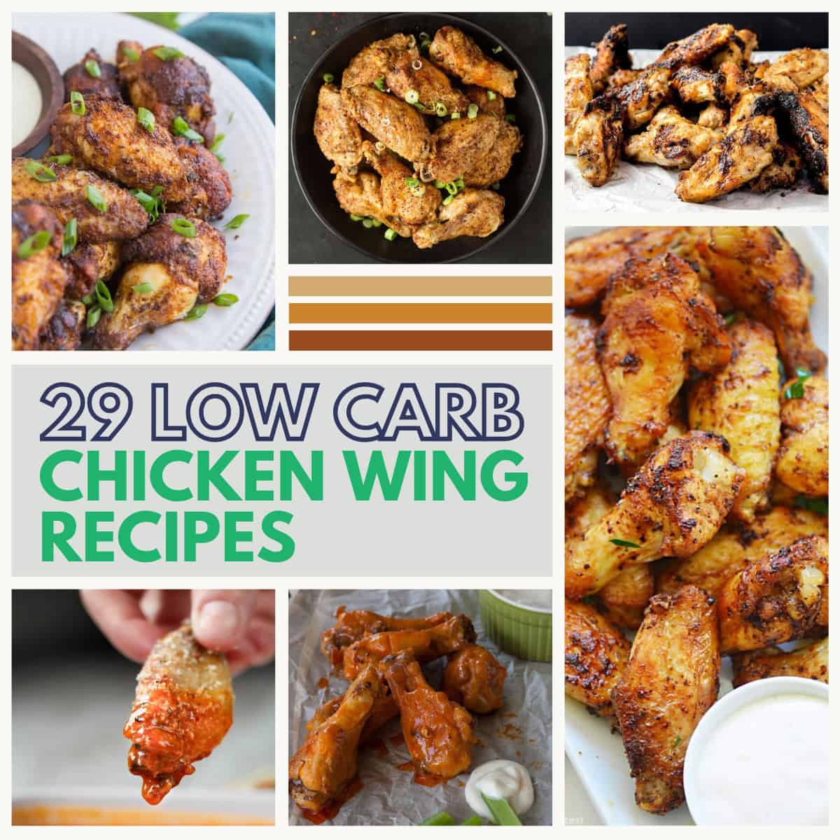 30 Best LowCarb Wings Recipes I'd Rather Be A Chef