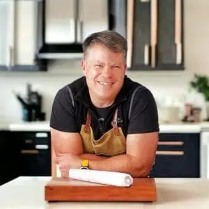 Picture of Scott Groth in the kitchen at I'd Rather Be A Chef