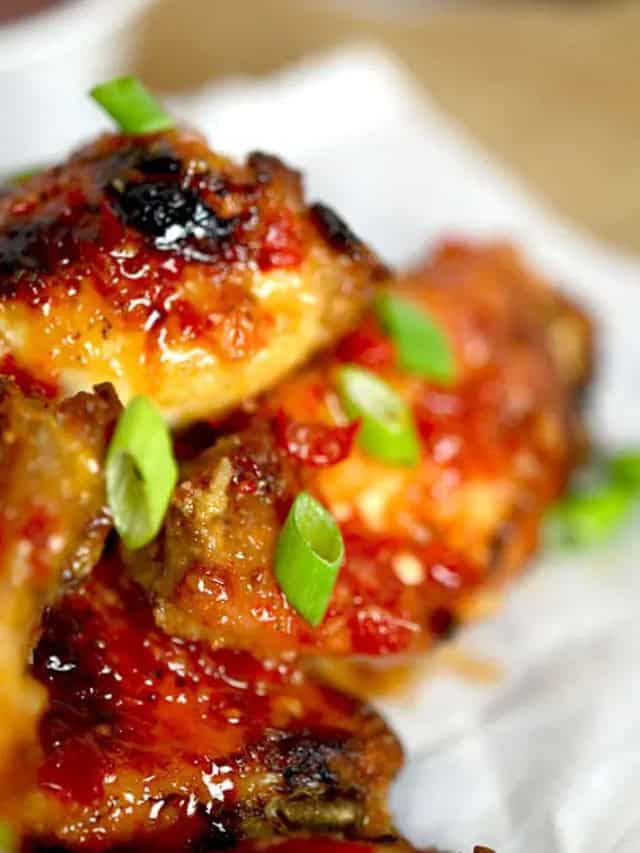 Sweet Chili Thai Chicken Wings