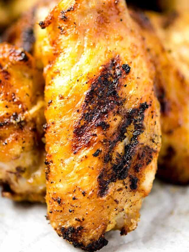 Simple Grilled Chicken Wings Recipe