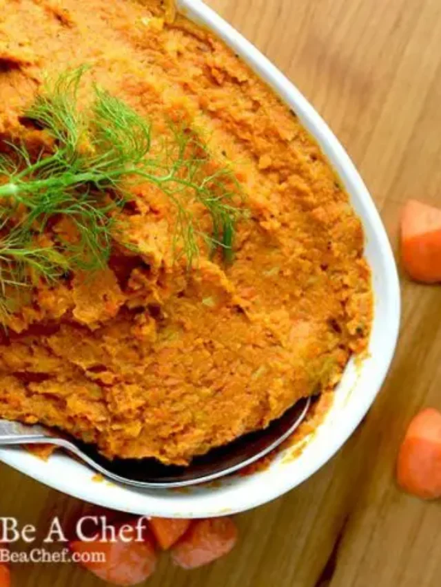 Simple Roasted Carrots and Fennel Puree