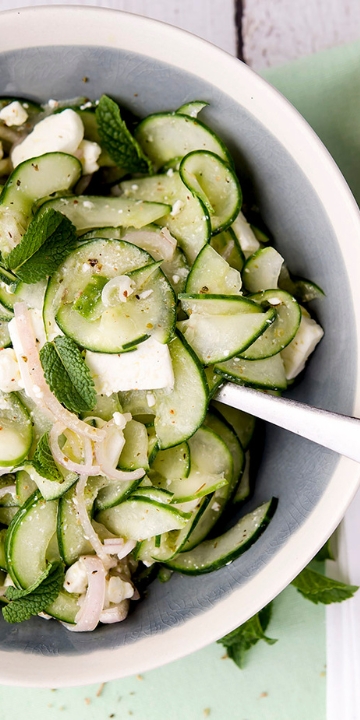 Cucumber-Feta-Salad