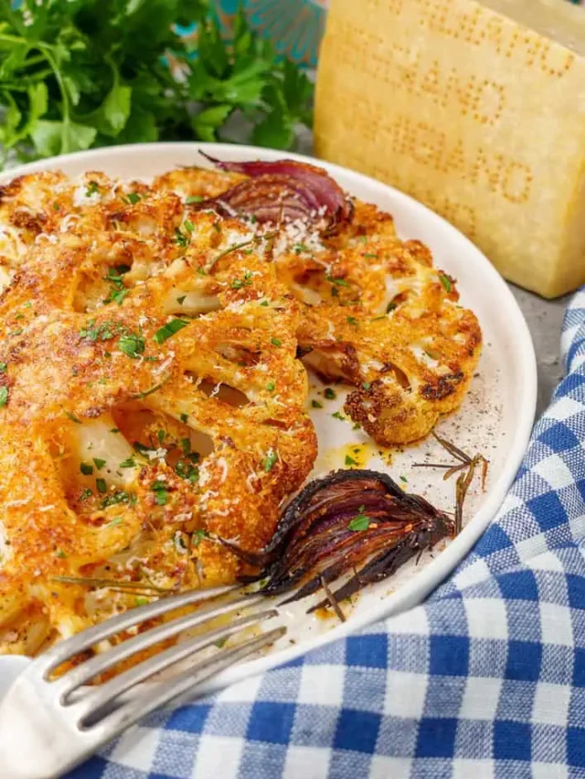 Baked Cauliflower Steaks