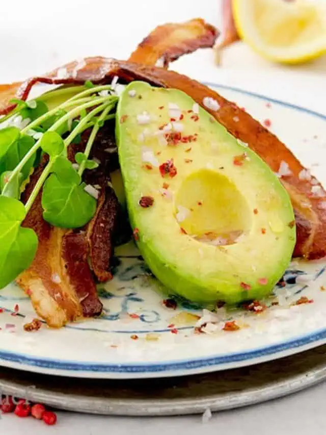 Simple Bacon Avocado Salad