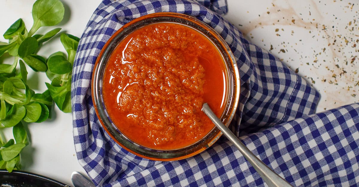 Sun Dried Tomato Vinaigrette Recipe 🍅 - I'd Rather Be A Chef