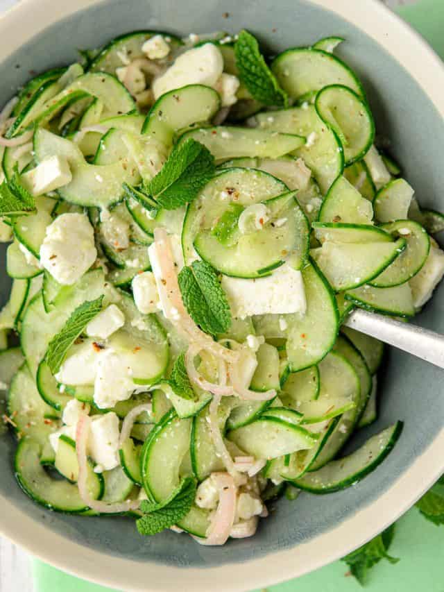 Cucumber and Feta Salad