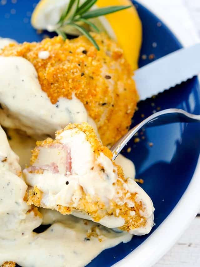 Creamy Chicken Cordon Bleu