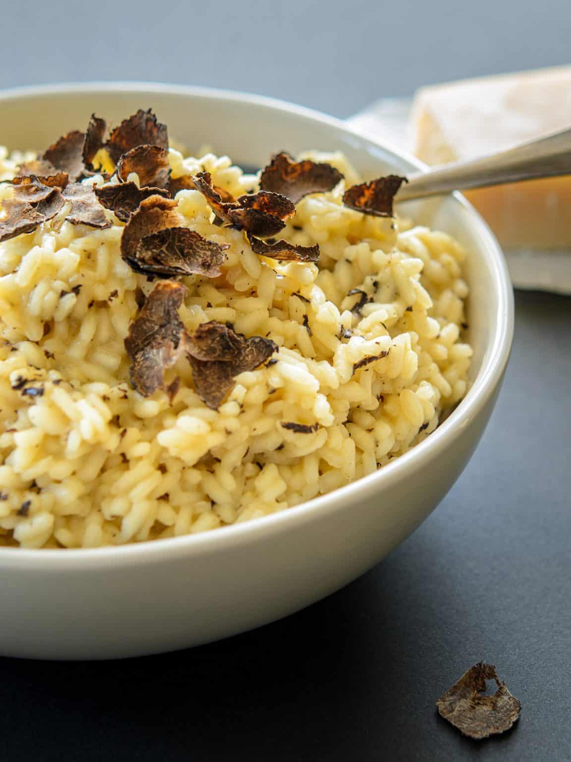 5-Ingredient Truffle Risotto Recipe - I'd Rather Be A Chef