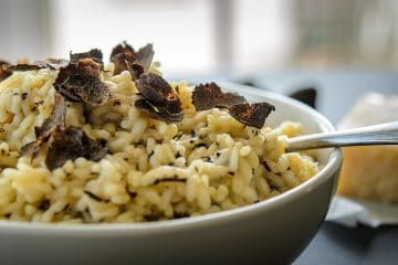 5-Ingredient Truffle Risotto Recipe - I'd Rather Be A Chef