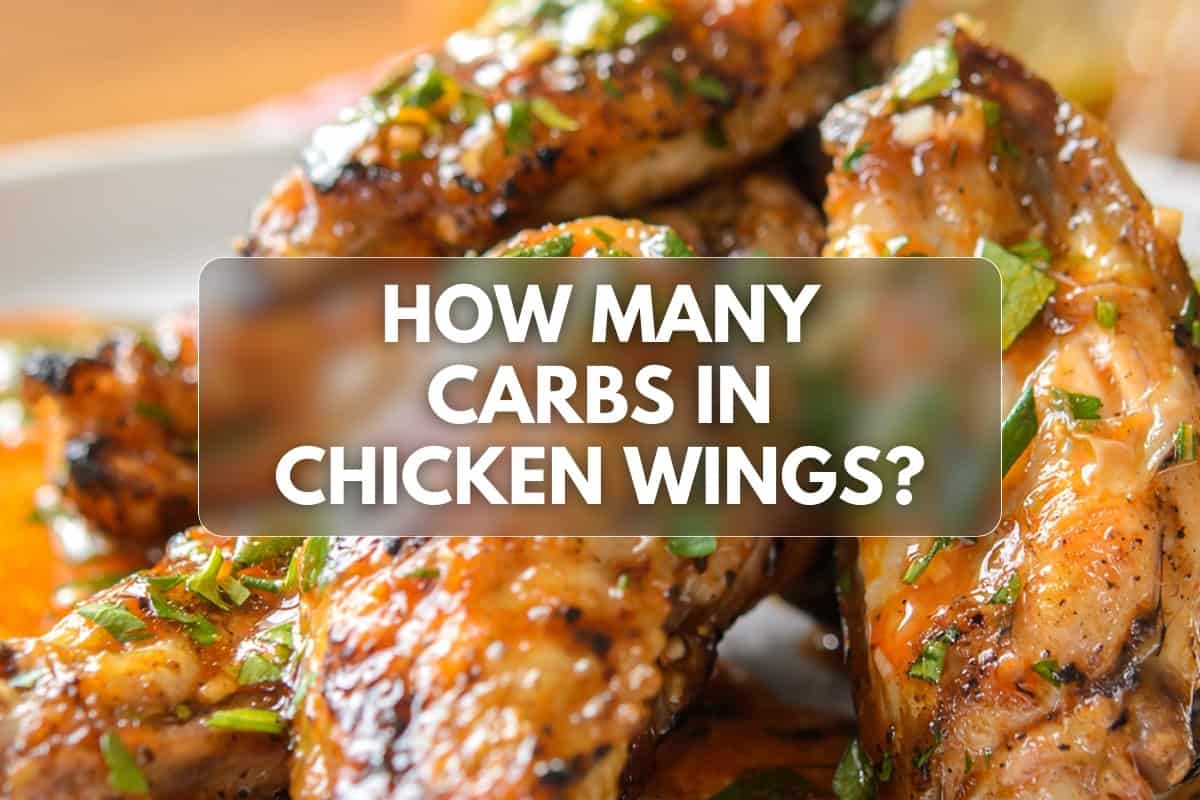 how many carbs in fried chicken wings