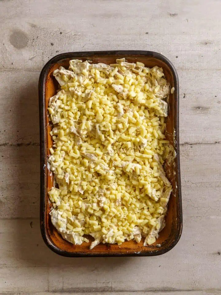 Rotisserie Chicken Casserole - I'd Rather Be A Chef