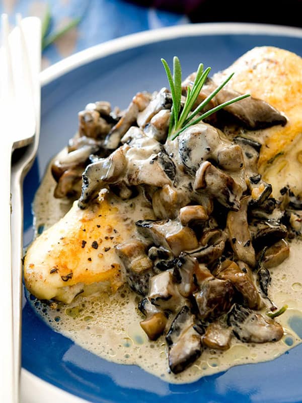Chicken with Mushroom Sauce
